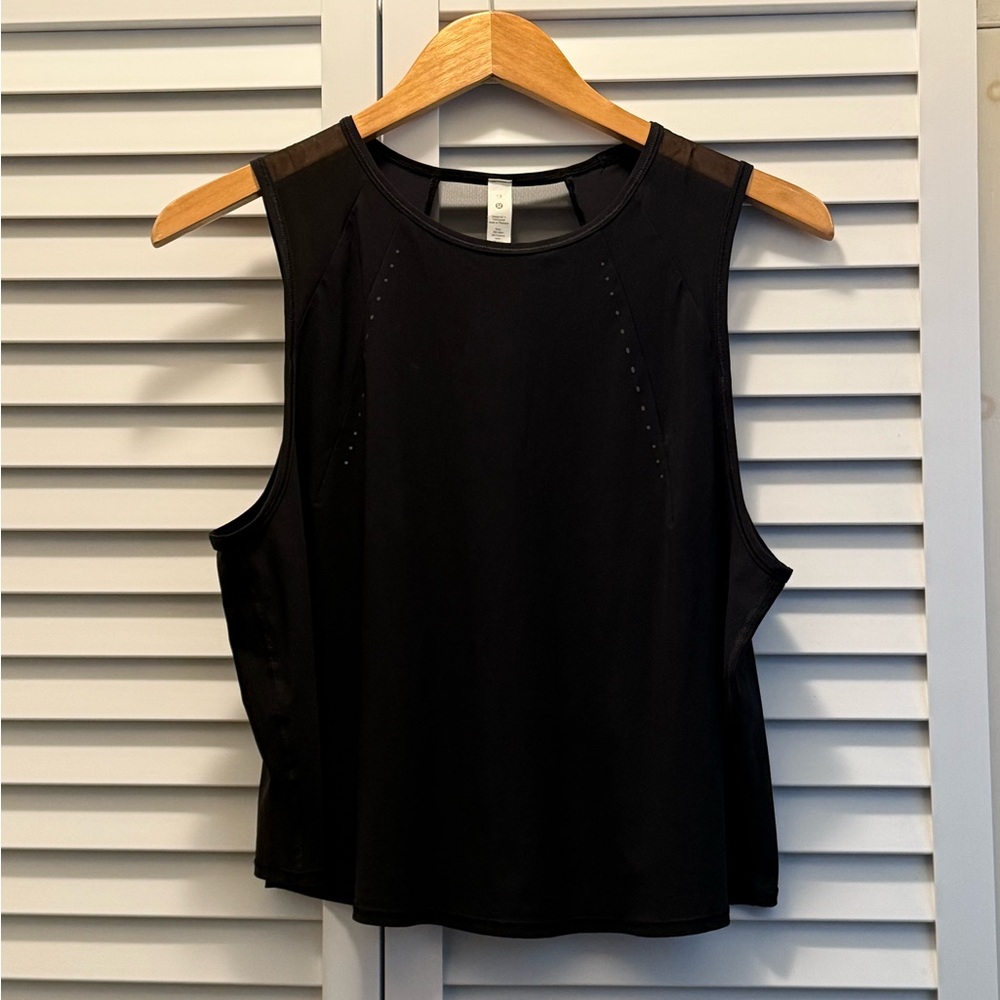 lululemon athletica Black Running Tank Top